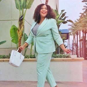 A New Day Mint Green Pants size 16
